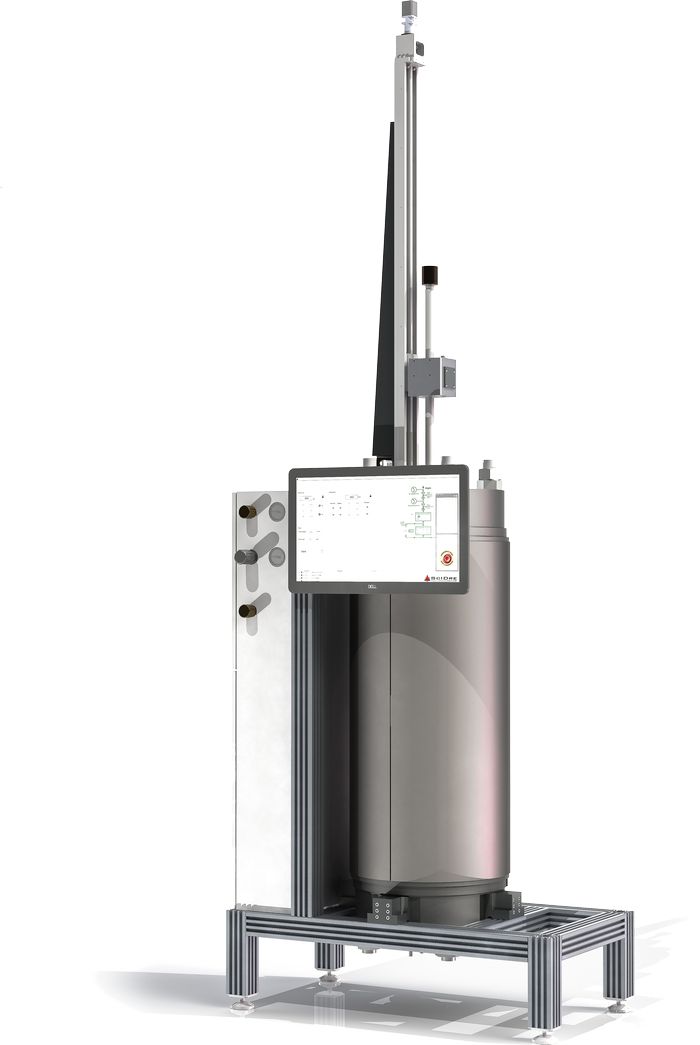 4-Zone Low Pressure Bridgman Furnace System 10 bar